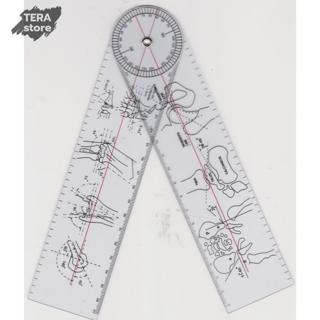 

Goniometer alat fisioterapi/ penggaris sudut