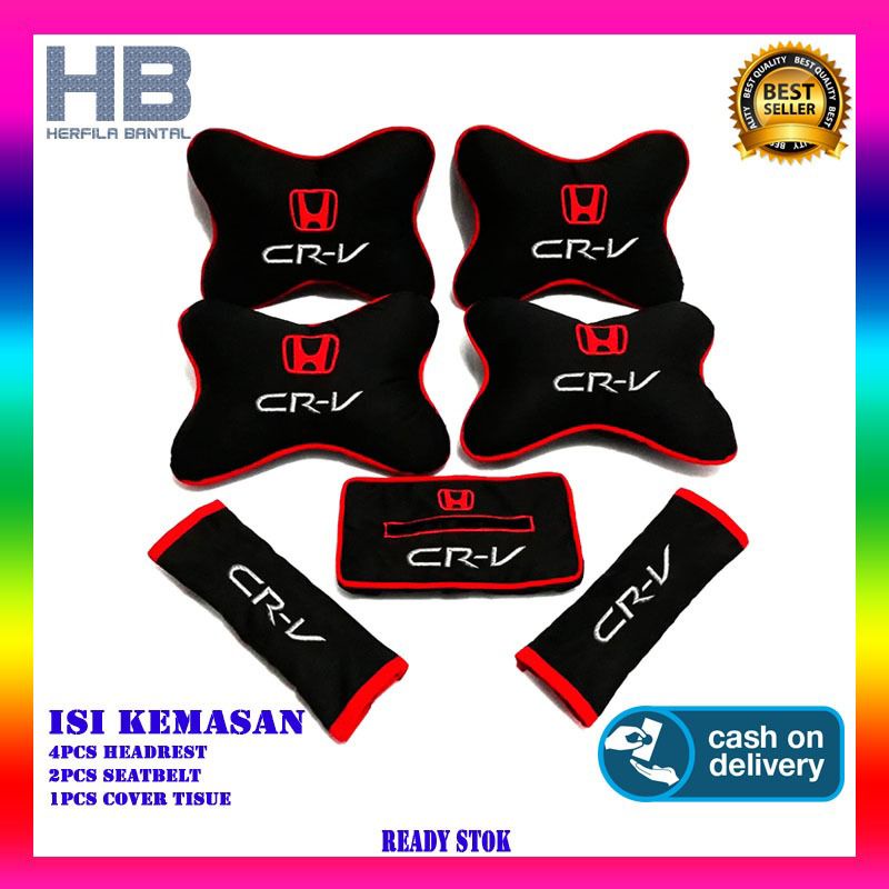 aksesoris interior mobil Honda CRV bantal mobil Honda CRV