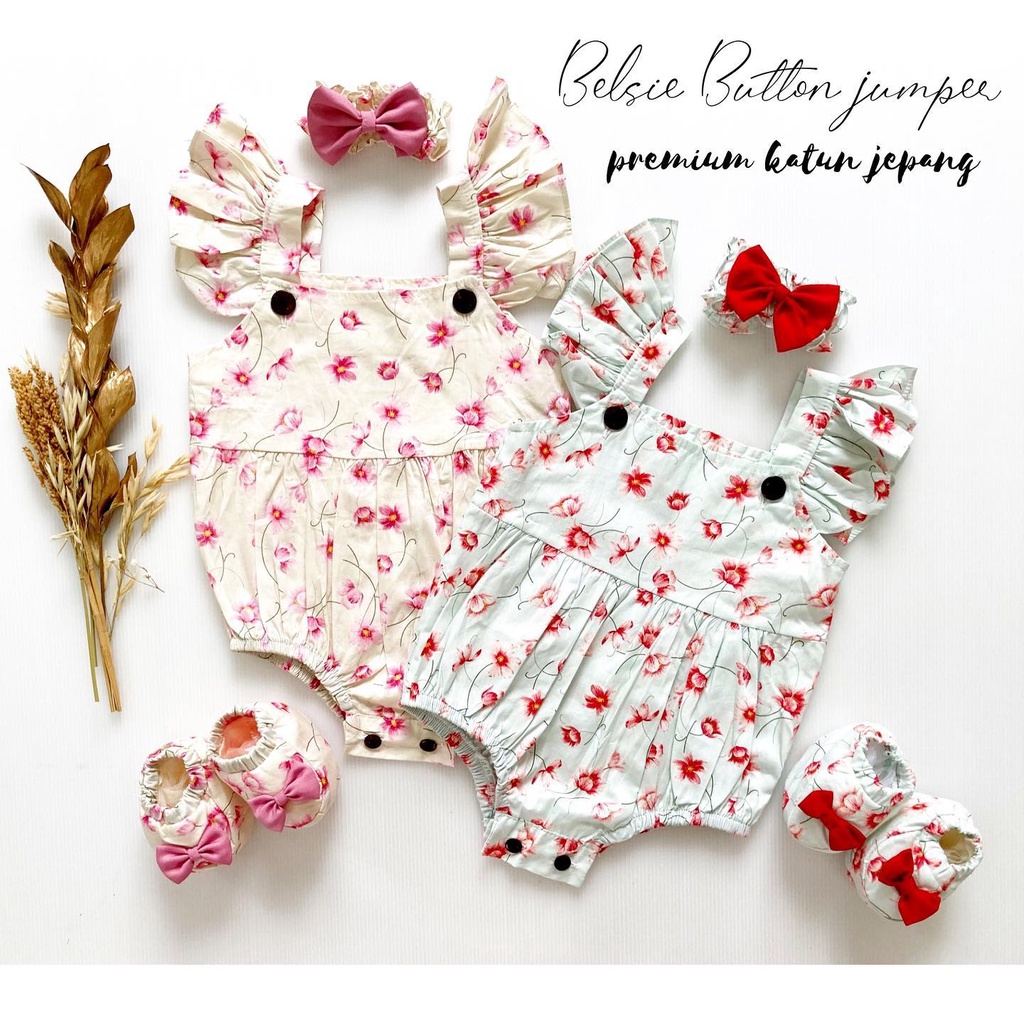 ROSA jumper katun jepang Setelan Dress Pergi Lucu Fashion Anak Bayi Perempuan Cewek Terlaris Dress Lucu LYRA/ CECIL / BELSIE / CLAIRE MELISSA renda