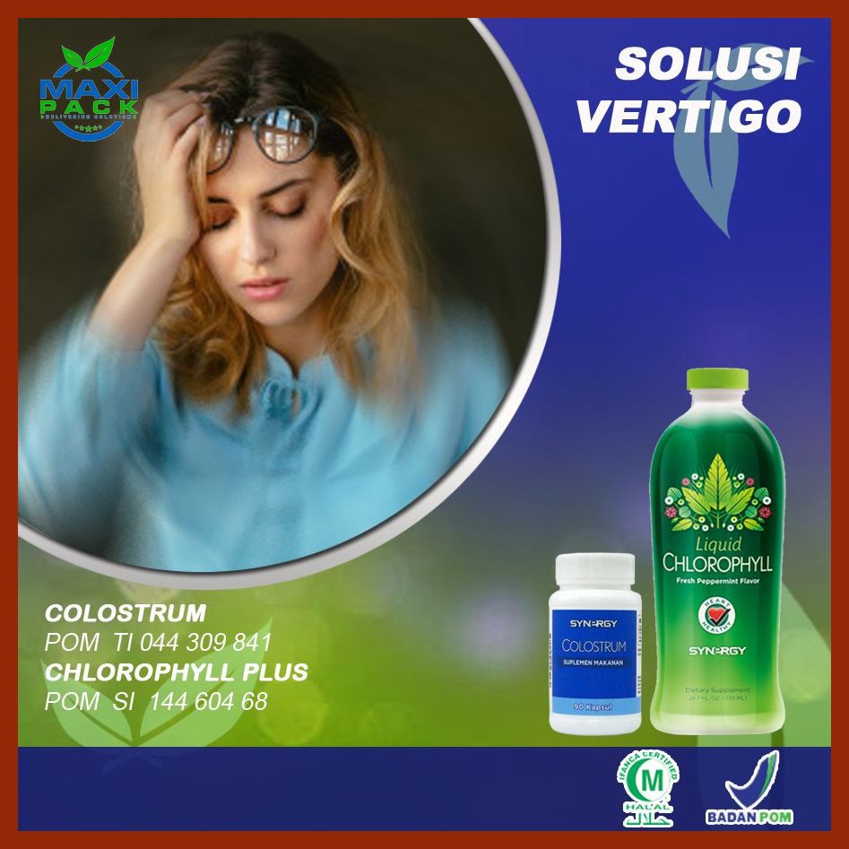 Kapsul Herbal Vertigo - Chlorophyll + Colostrum