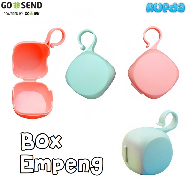 Wadah Empeng Pacifier Case Kotak Penyimpanan Empeng Dot