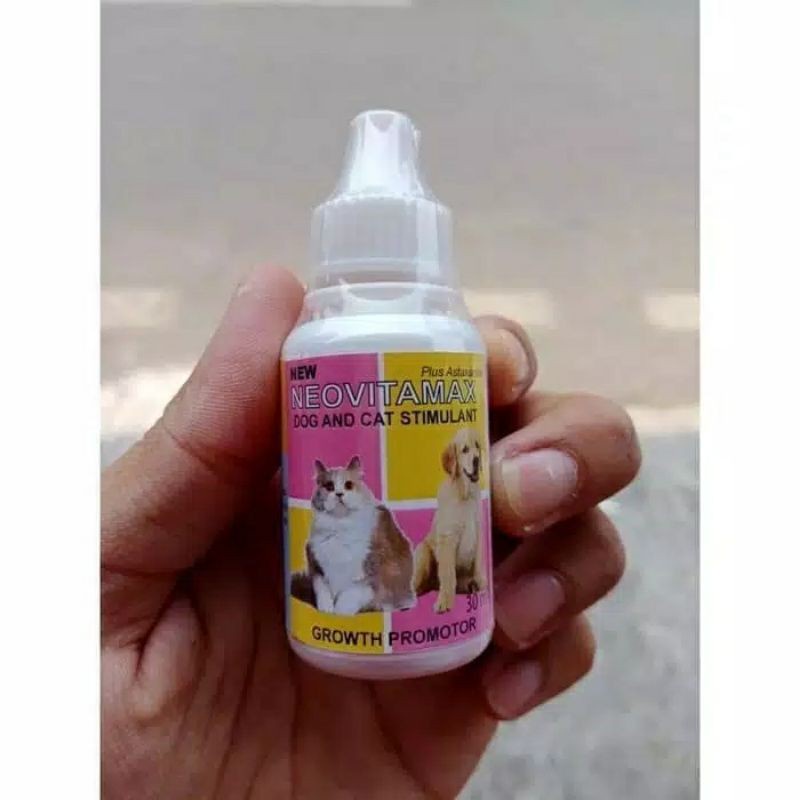 Jual Neovitamax Cat Dog 30ml Vitamin B1 B12 Protein Asam Amino Kucing