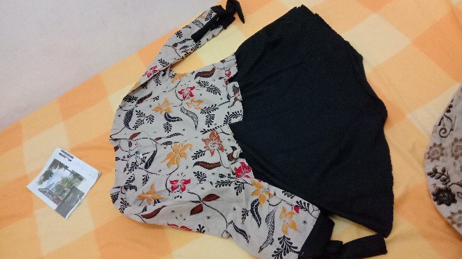 Atasan Batik Wanita Dolby Dolbi Dobby Doby Tenun Sutra Halus Best Seragam