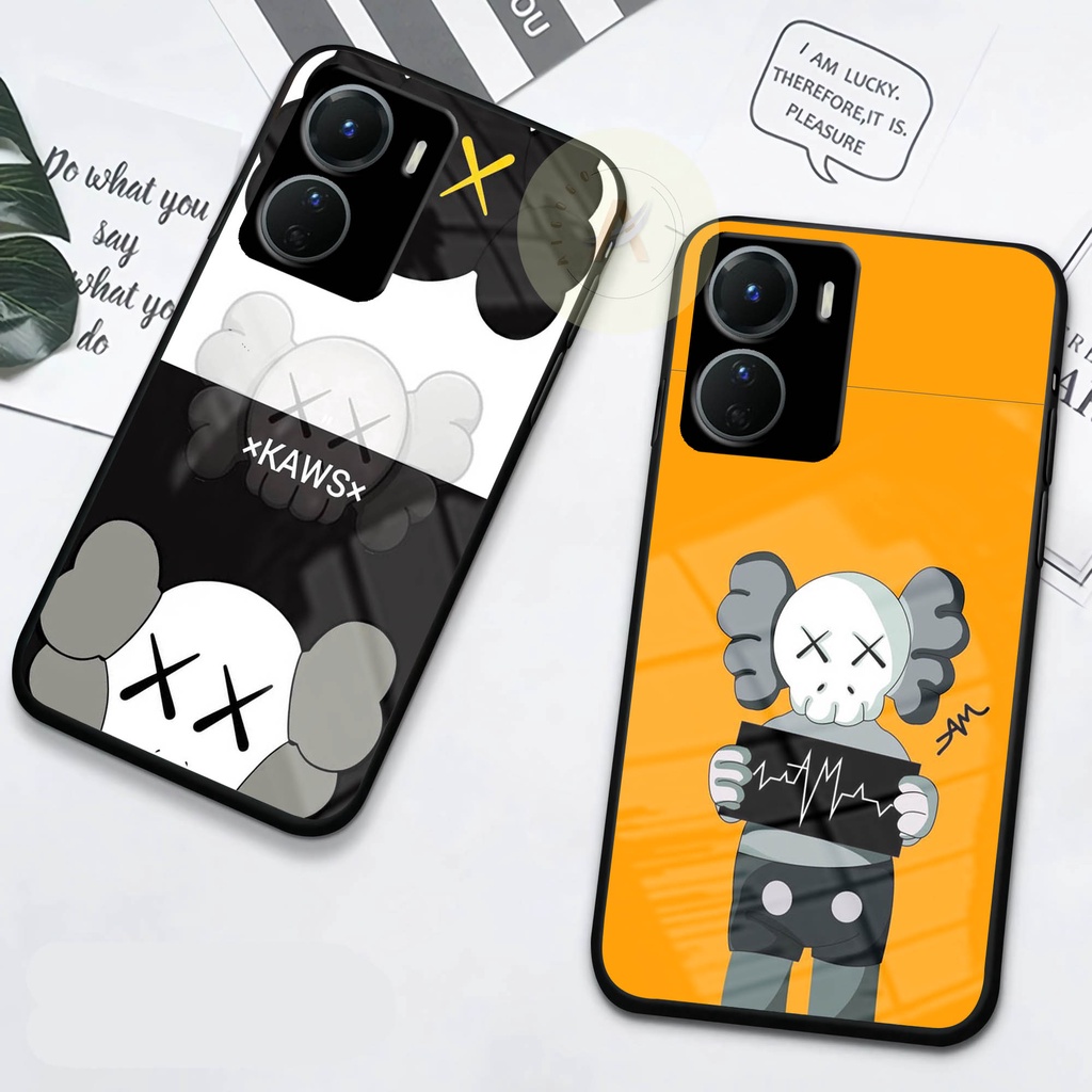 Softcase Glass VIVO Y16 2022 - GK48 - Case HP VIVO Y16 2022 - Case VIVO Y16 2022 - Kesing HP VIVO Y1