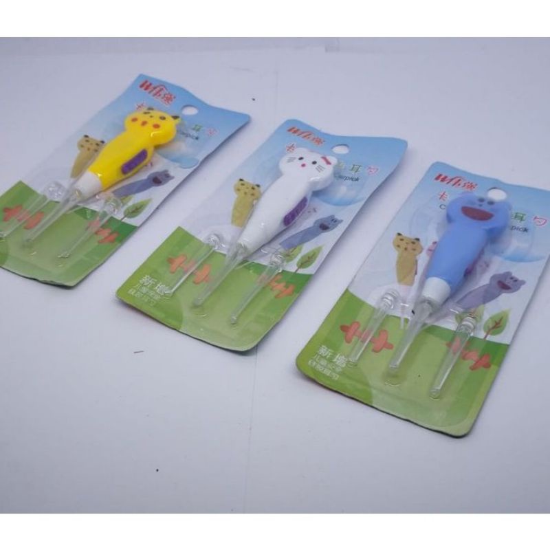 KOREK KUPING NYALA KARAKTER (EARPICK LED CHARACTER)