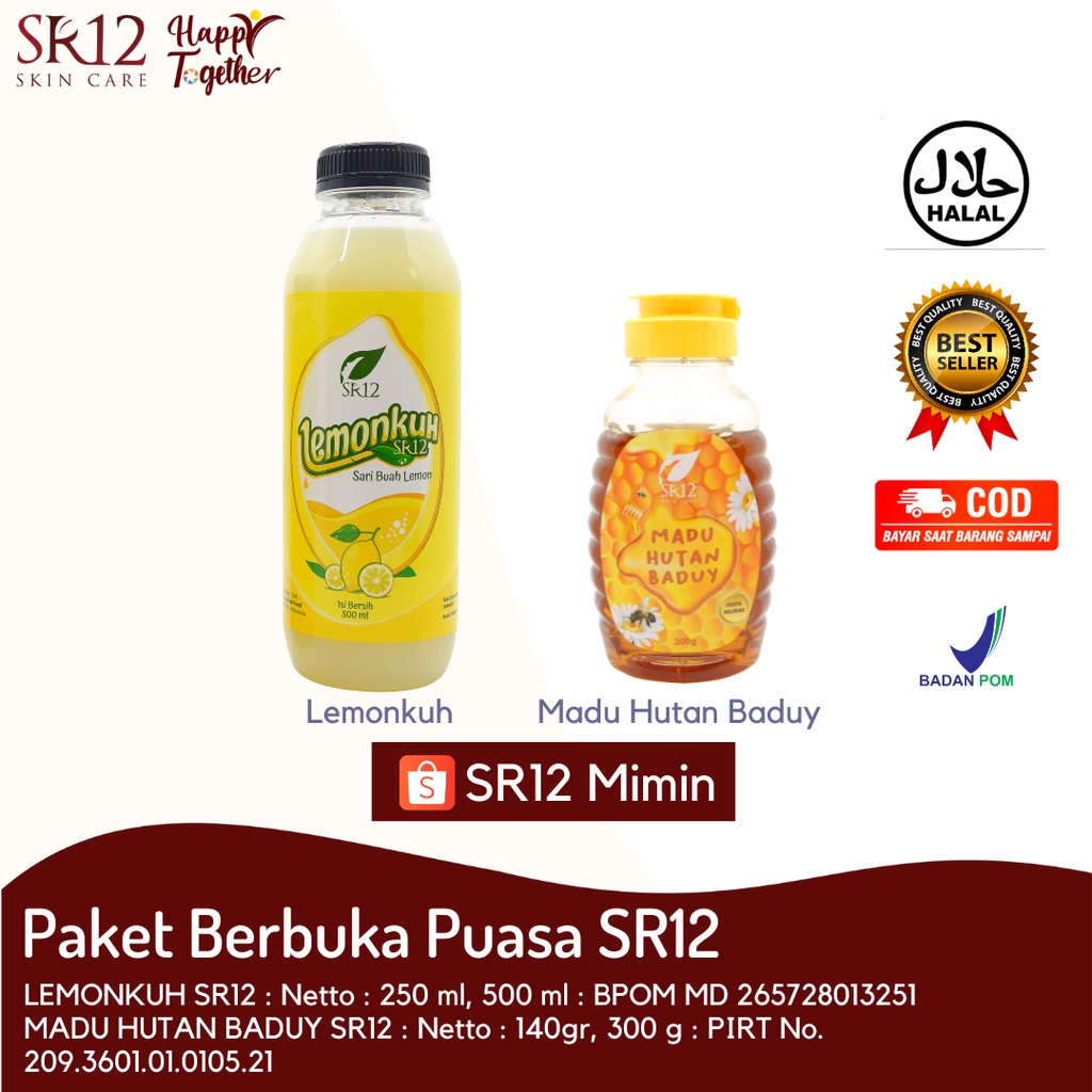 

PAKET BERBUKA PUASA SR12 - LEMONKUH - MADU - SR12 - PAKET SEHAT SR12