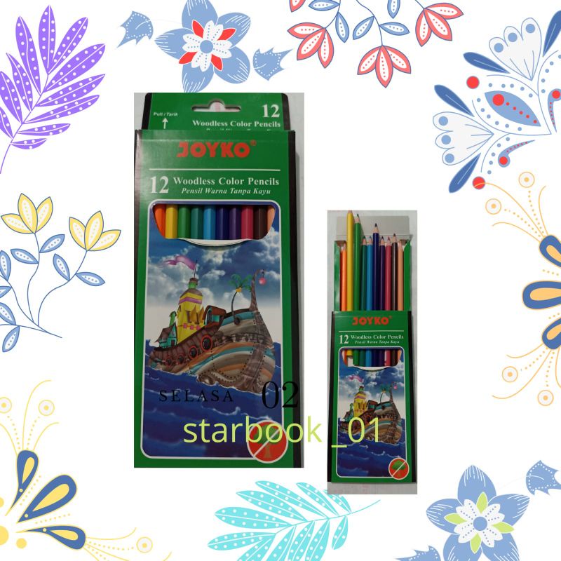 

pencil warna joyko