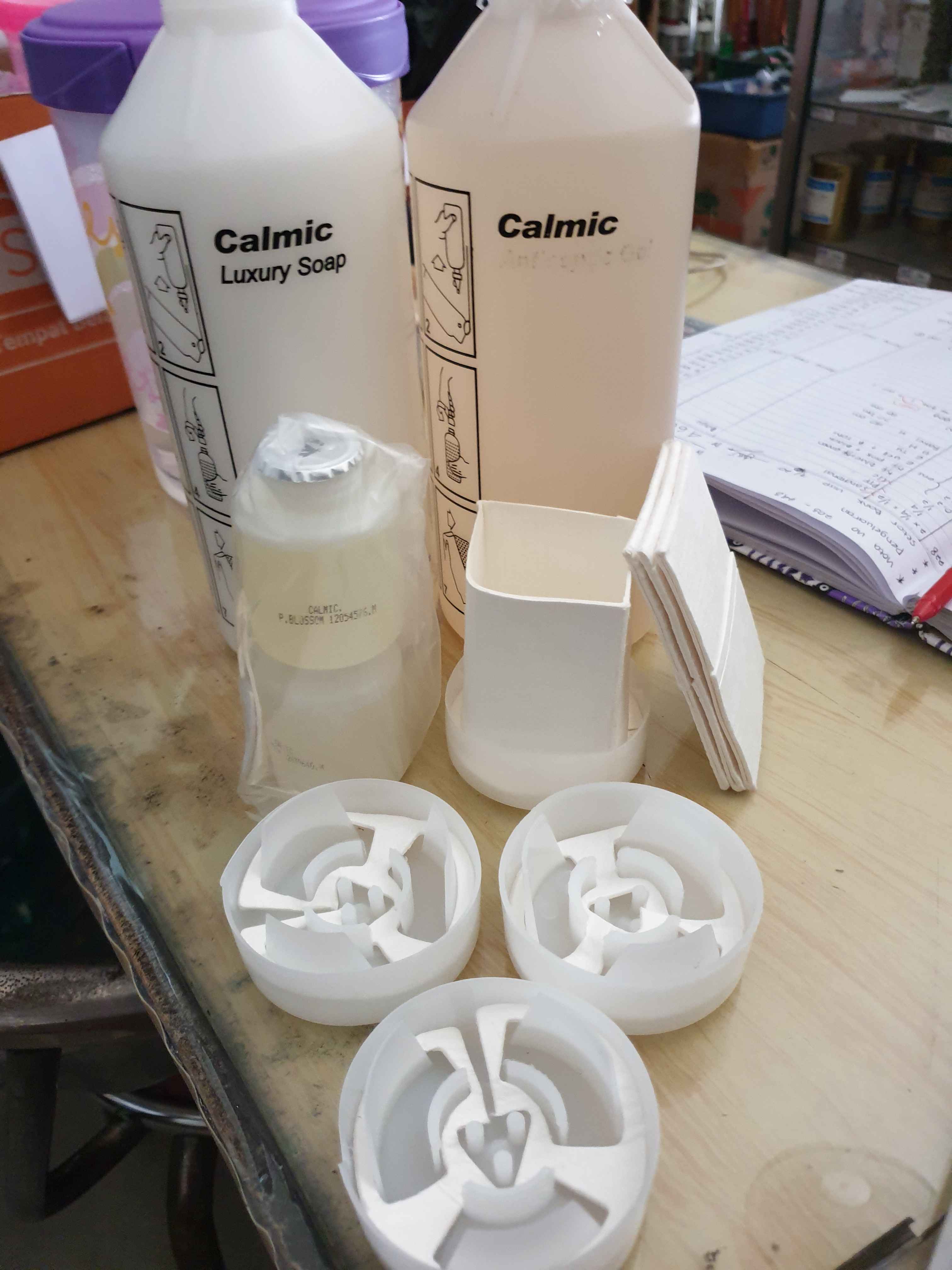 Kertas Serap Calmic ( Bagaian Bawah)