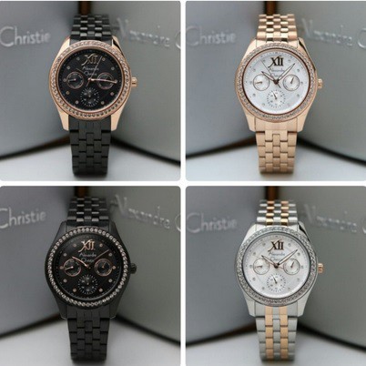 Jam tangan wanita original Alexandre Christie AC-2496 BF