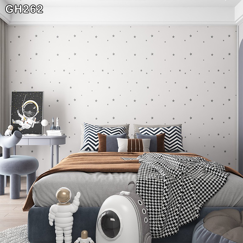 Wallpaper dinding 3d kamar tidur / Wallpaper dinding kamar tidur anak wallstiker Motif Bata Gh016 45cm x 9m