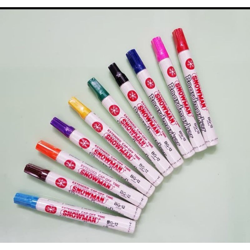 

Spidol Snowman Whiteboard (bisa Dihapus) (1pcs)