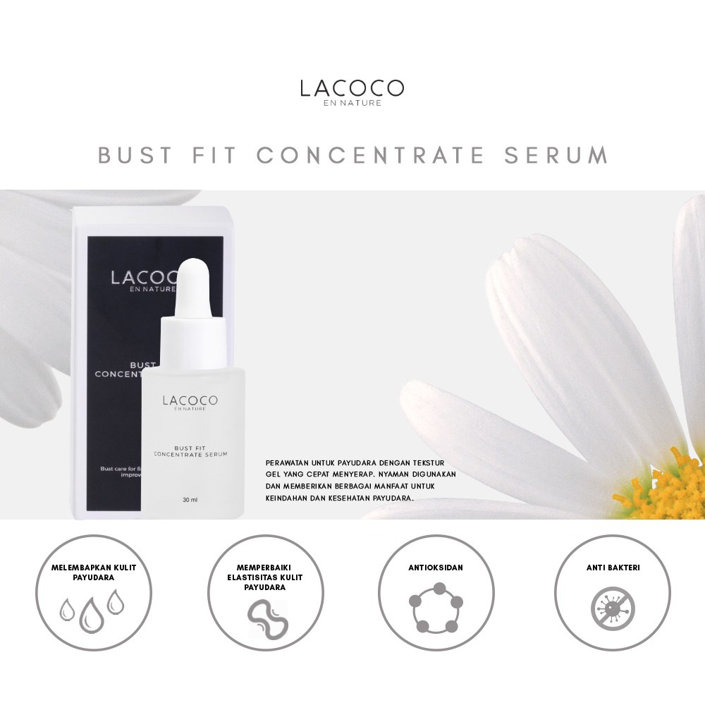 LACOCO Bust Fit Concentrate Serum Perawatan Payudara 30ml