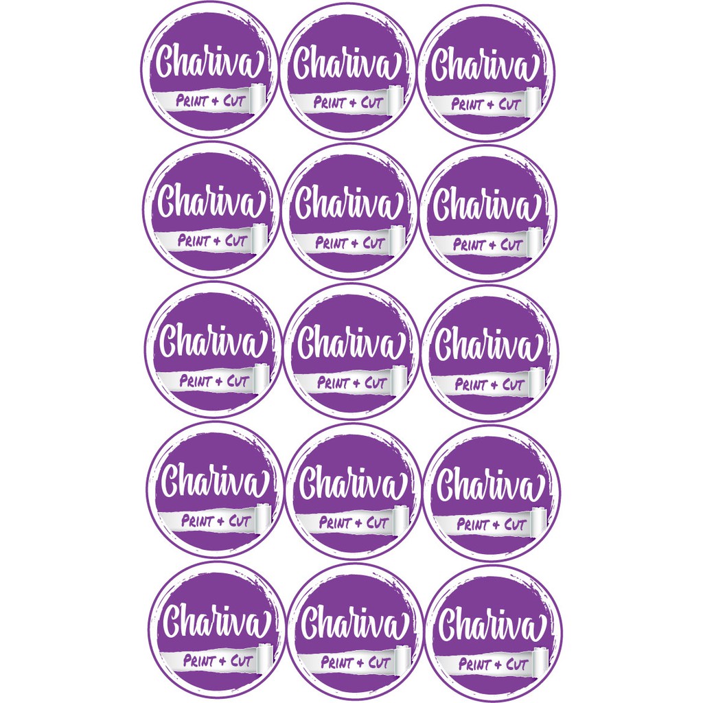 

stiker label makanan/minuman Cromo