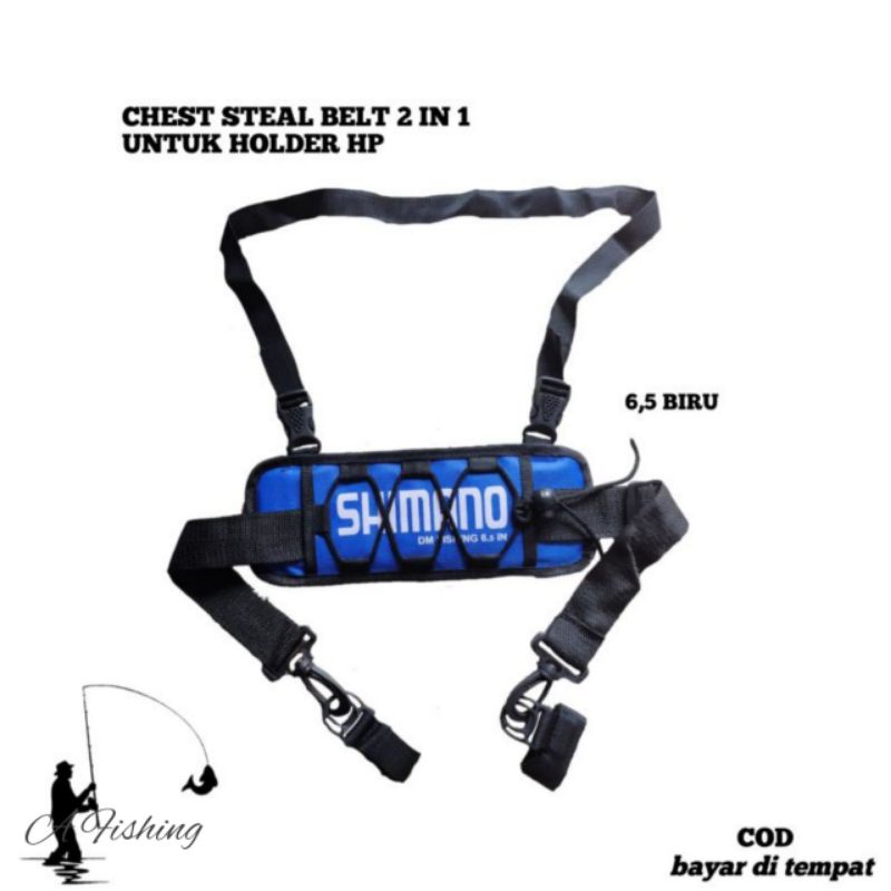 CHEST STRAP ROD BELT (SLEMPANG JORAN) UNTUK MEREKAM PAKAI HP