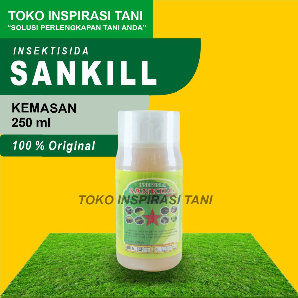 Insektisida Sankill 590 EC Pengendali Hama 250ml/Insektisida Sankill 590 EC 250 ml/Obat Hama Sankill