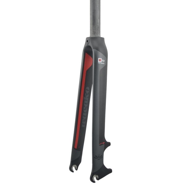Fork CARBON WACAKO TAIWAN 700 C RIGID GARPU FIBER full karbon SEPEDA BALAP 700C ROADBIKE HYBRID TOUR