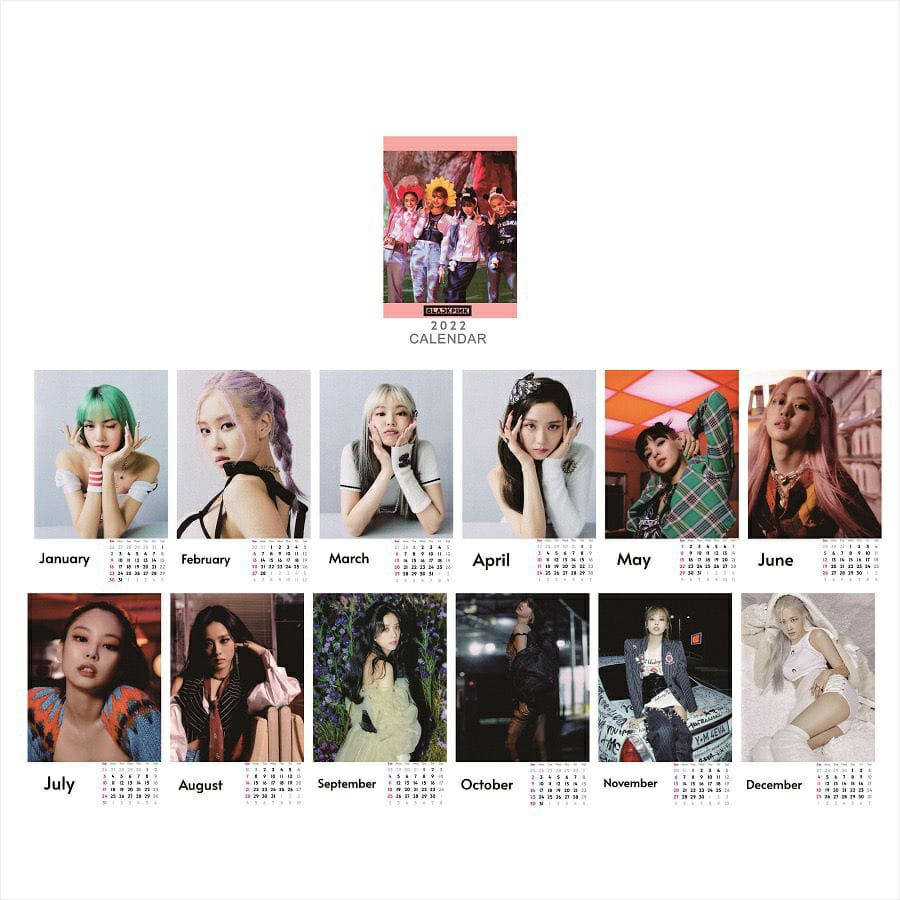 [BS] BISA COD Kalender 2022 Desk Calendar BTS BT21 KPOP Blackpink - KP893