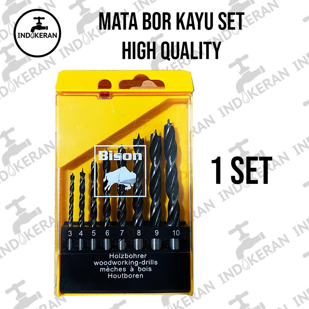 INDOKERAN - Mata Bor Kayu Set - High Quality