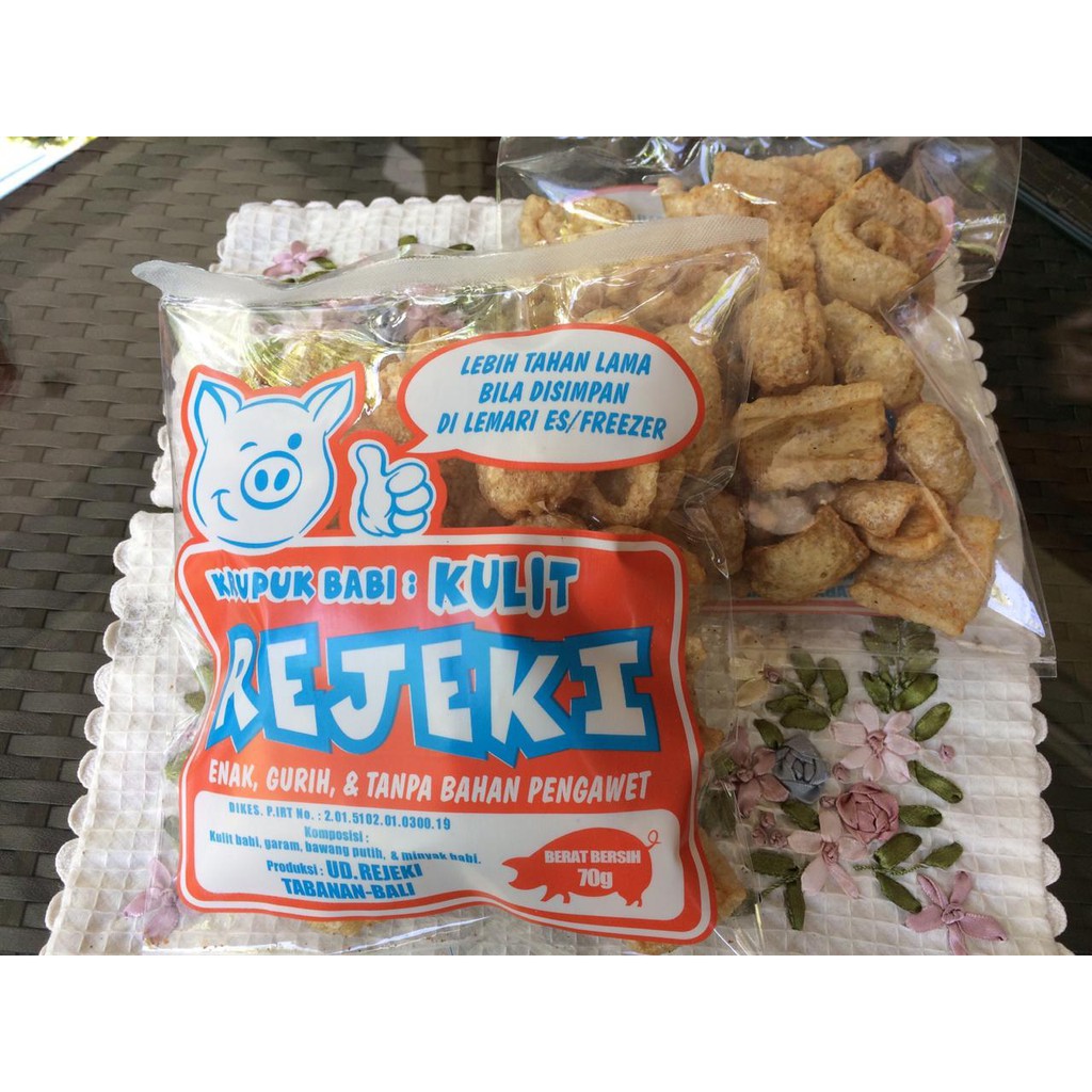 KRUPUK RAMBAK REJEKI 50gr &amp; 70gr