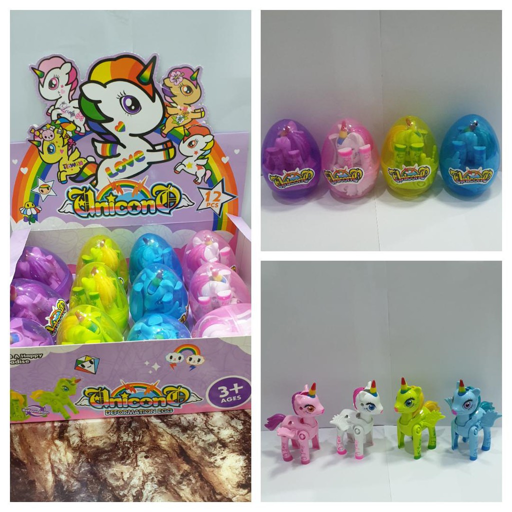 SURPRISE EGG MAINAN TELUR SURPRISE MURAH (UNICORN)