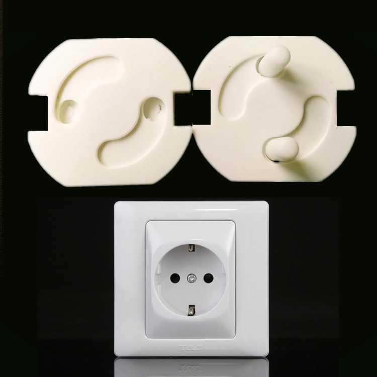 Safety Socket Plug Listrik EU Spring Style - ZC6001