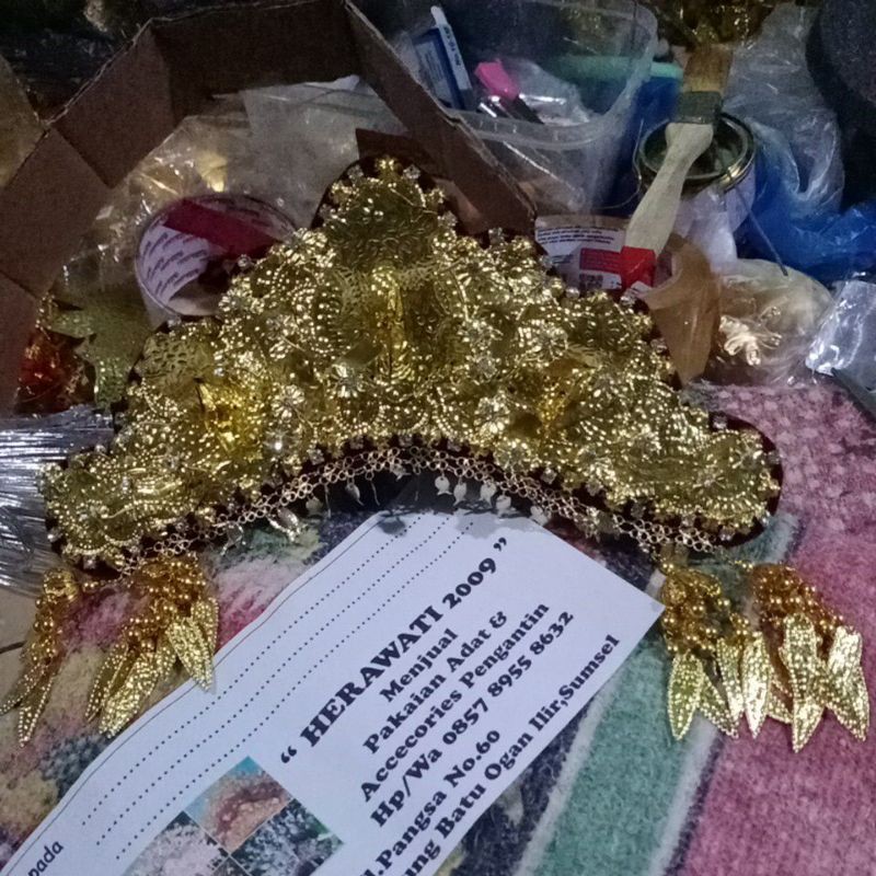 Mahkota Pengantin Palembang