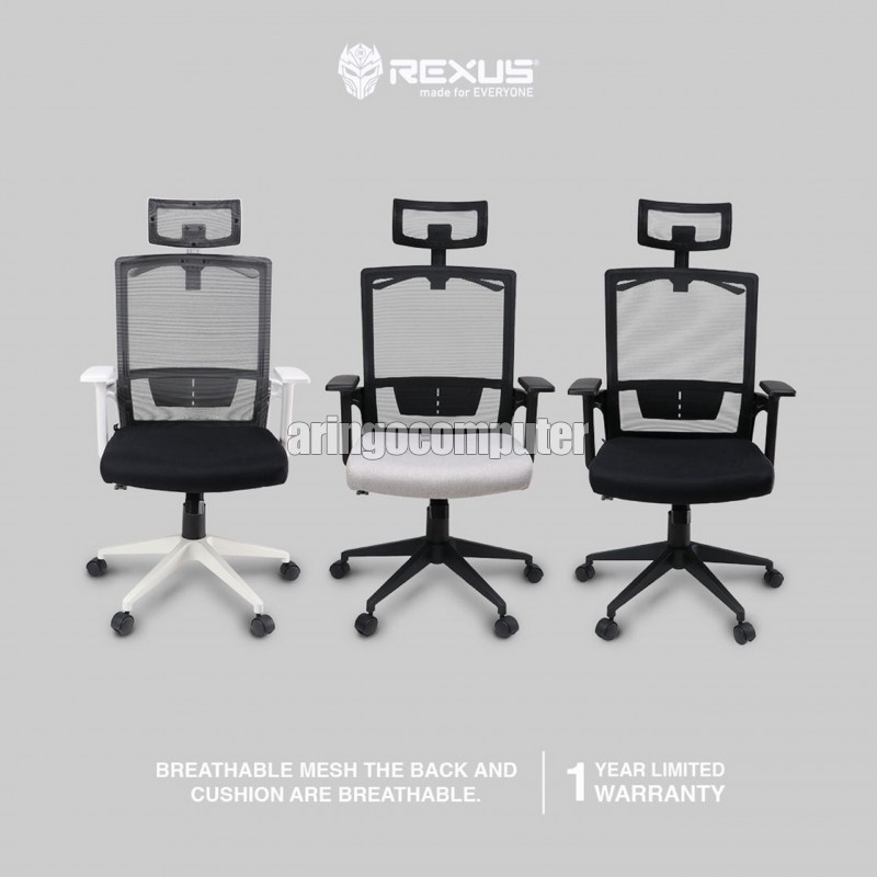 Gaming Chair Rexus ERGONOMIC NC1 GREY