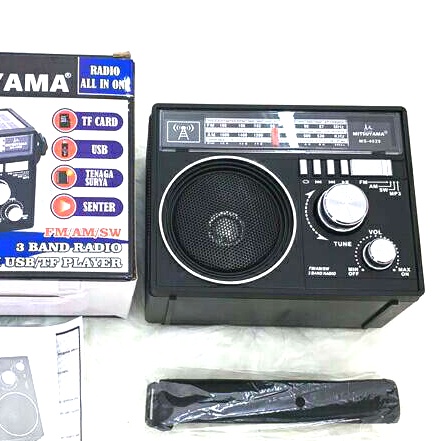 enjt0vt Radio Classic Jadul Am Fm Speaker Usb Mp3 Player Rodja Solar Cell Rg5A4Ed