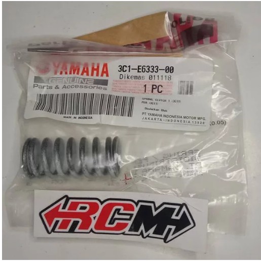 HARGA PERBIJI PER PIR SPRING CLUTCH VIXION OLD LAMA OVI ORI ORIGINAL YAMAHA YGP ASLI 3C1-E6333-00