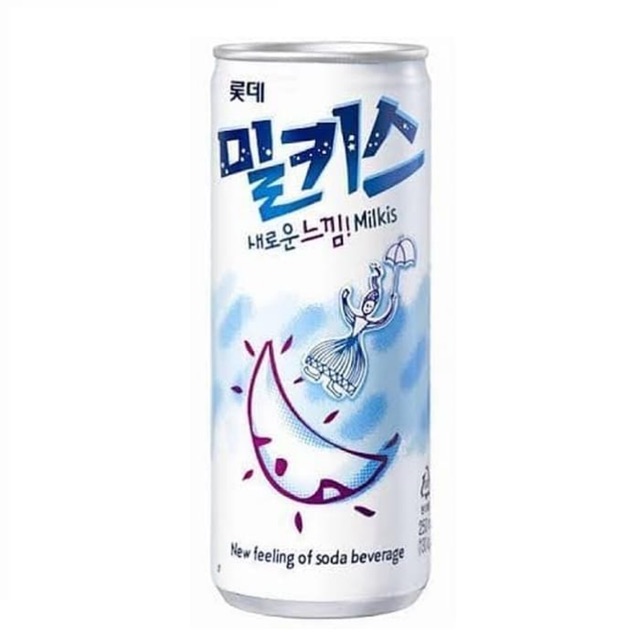 

LOTTE MILKIS ORIGINAL / MILKIS MILK AND YOGURT / MILKIS RASA SUSU SODA