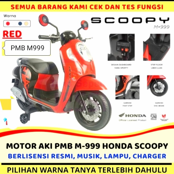 Jual Honda Scoopy M Motor Aki Honda Scoopy Lisensi Resmi M Scoppy Dan Mini Honda Scoopy