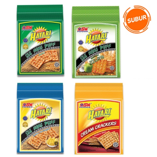 

Hatari See Hong Puff / Cream Crackers / Kelapa / Margarin / Malkist