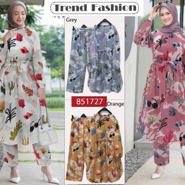 NEW TREND!! ONE SET RAYON VISCOSSE KAKTUS - setelan piyama tidur jumbo xxl