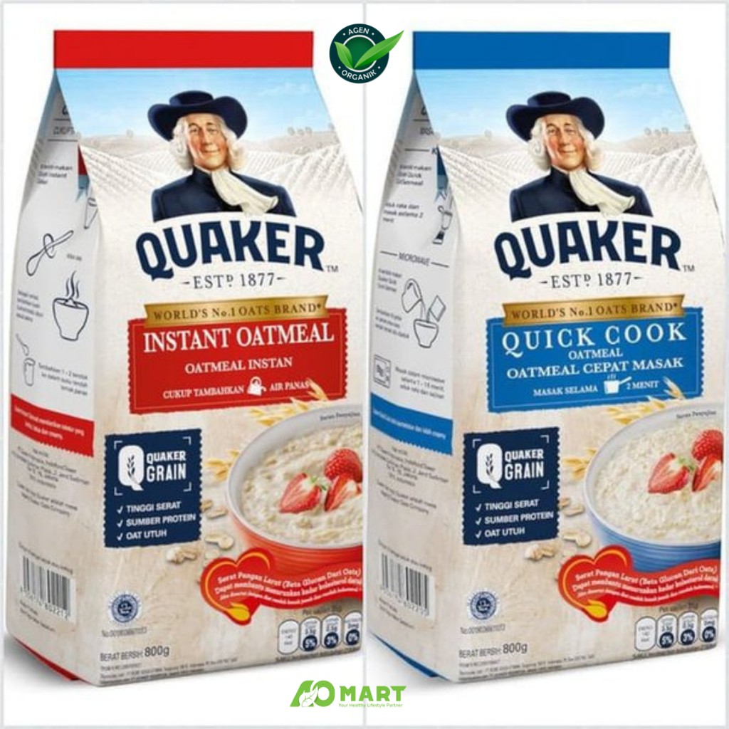 

Quaker Instant Oatmeal 800 gr