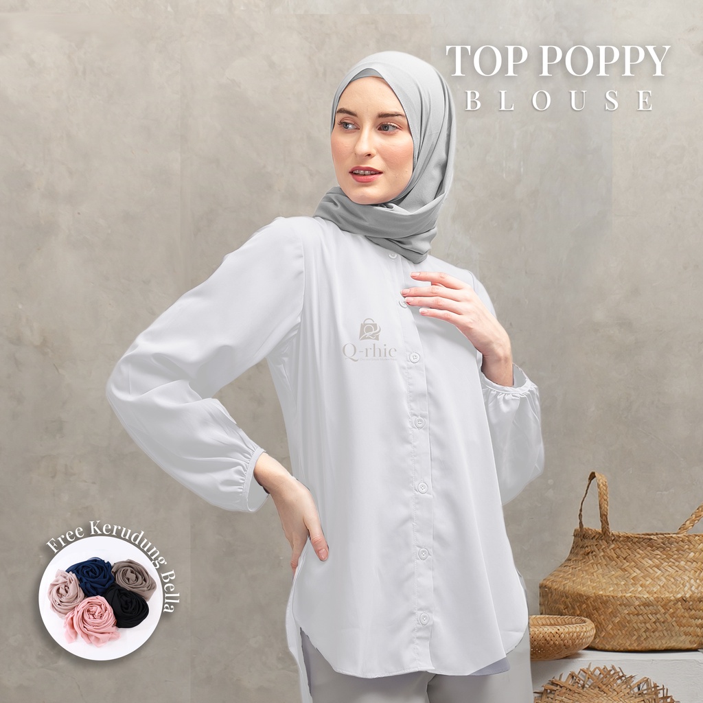 Qrhie Baju Atasan Wanita Poppy-2