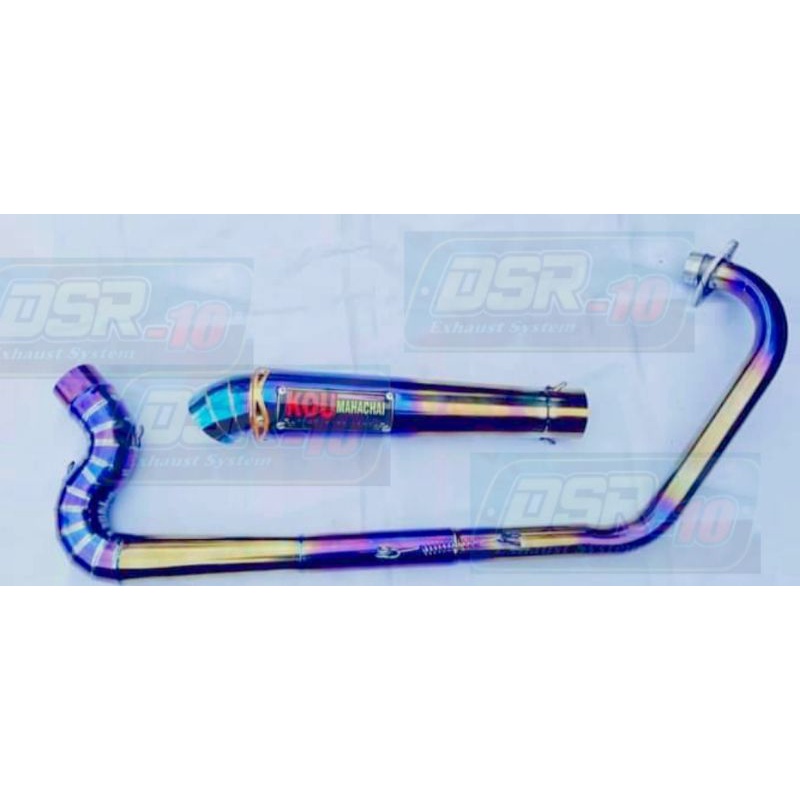Knalpot racing kou blumoon kobra Vixion old/Vixion new/cb150 old/cb150 new/cbr150 old/cbr150 dll