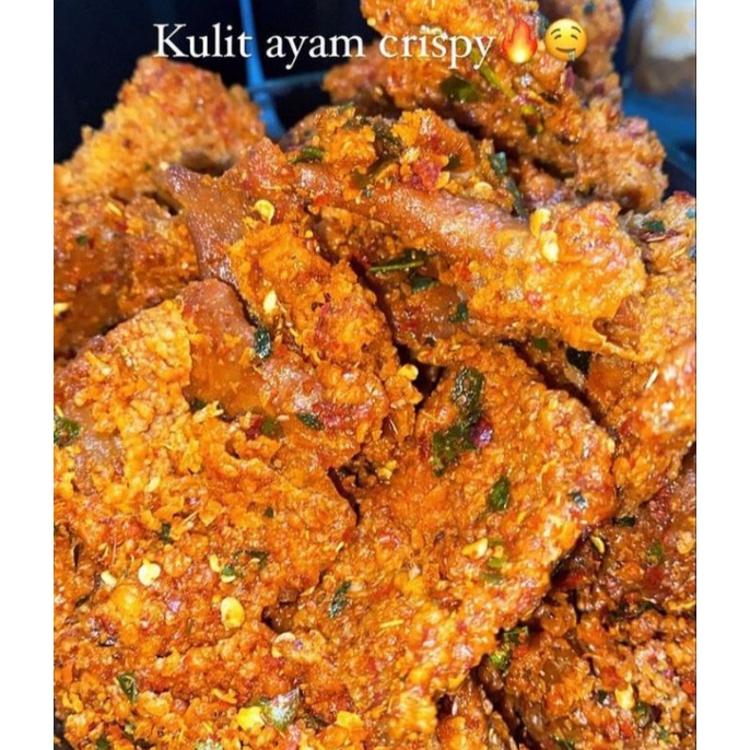 

Keripik Kulit Ayam Pedas 100gr