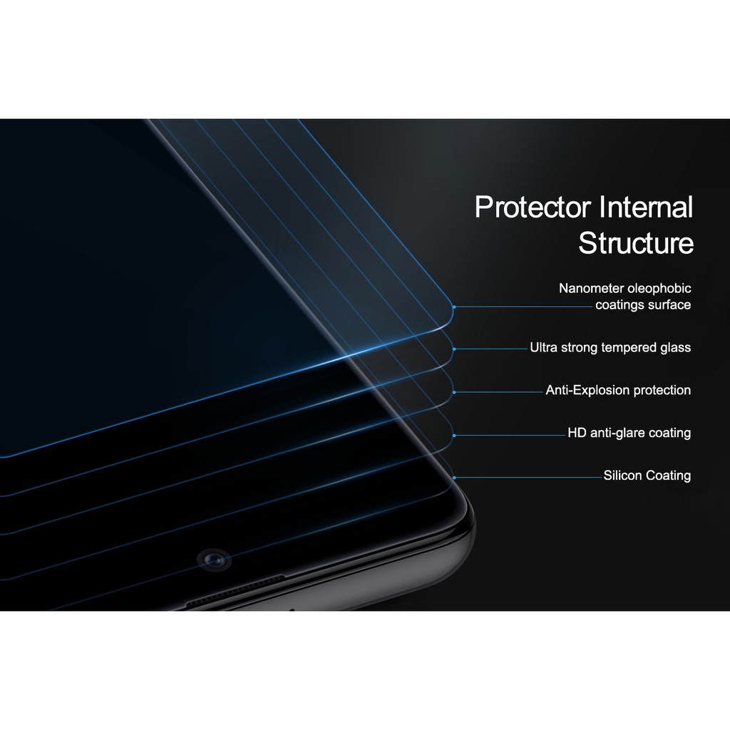 Tempered Glass SAMSUNG Galaxy A71 NILLKIN AMAZING H+ Pro Anti Gores