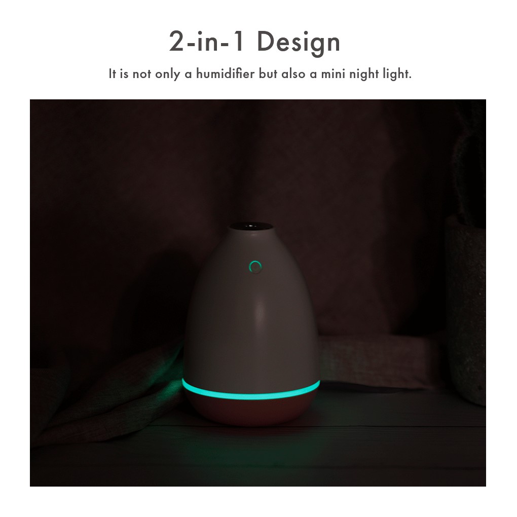 BENCO Humidifier Essence Oil Purifier Diffuser Portable Pelembab dan Penjernih Udara