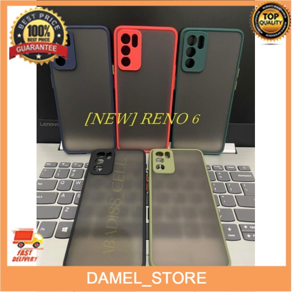 OPPO RENO 6, CASE DOVE PROTECTOR  CAMERA/CASING OPPO RENO 6