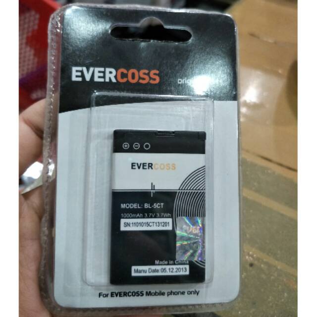 Baterai evercoss bl 5ct / batre nokia 5220 bl5ct evercoss original