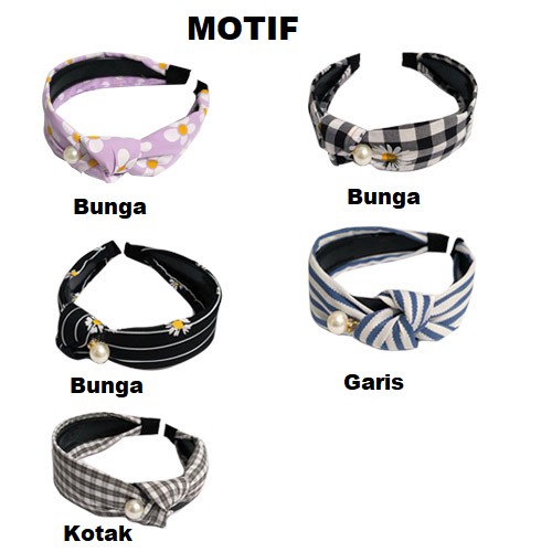 Bando Korea Bando Wanita Bandana Wanita Murah- BELLA SHOP