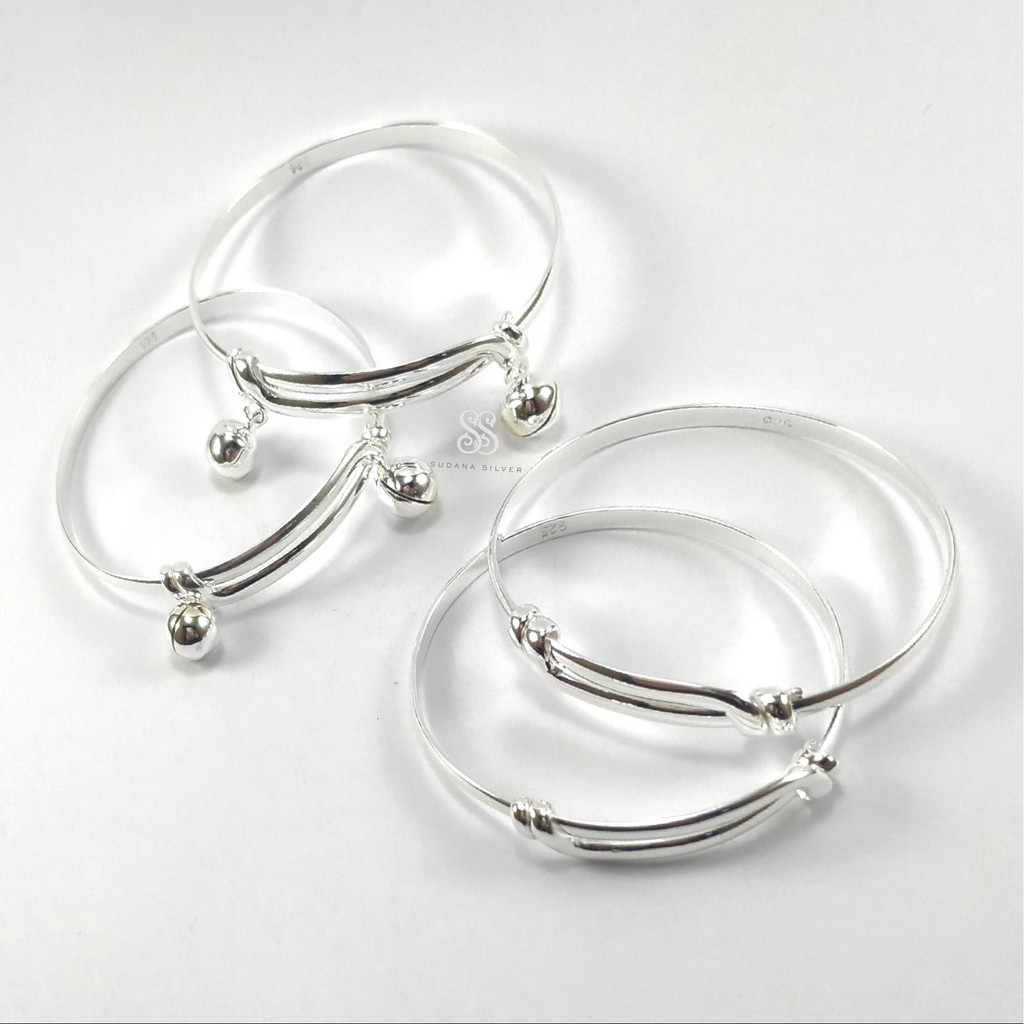 Gelang Tangan dan Kaki Bayi Perak Silver 925 Bali