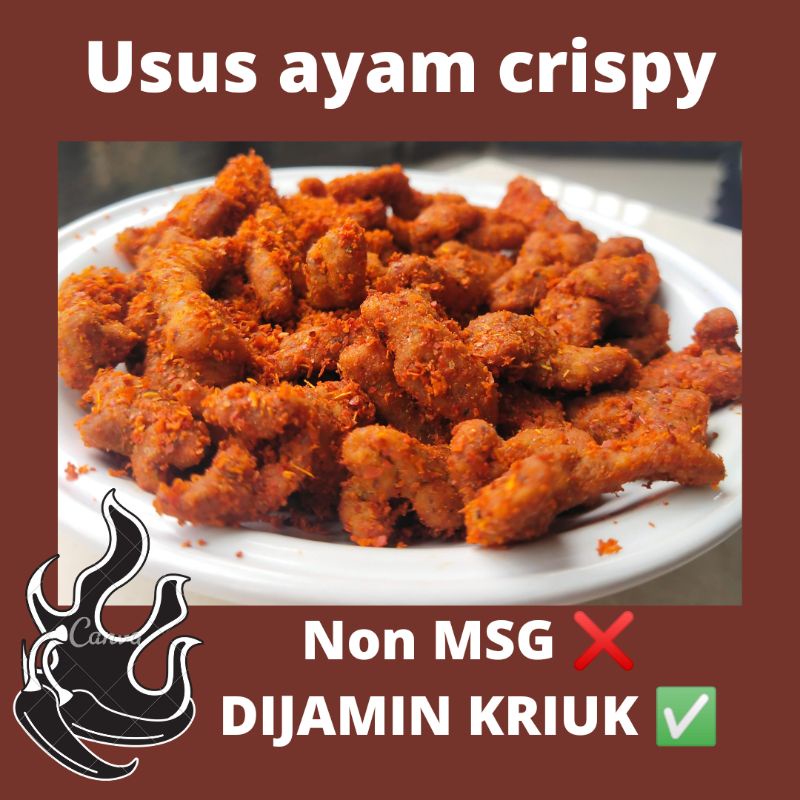 

(BISA COD) usus crispy 50gr / usus kriuk / keripik usus / cemilan usus / usus crispy pedas