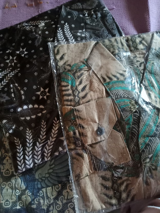 New Arrival Distro Batik Pria Bordir Sogan Hrb026 Batikaf Notoarto Batik Ipnu-ippnu Hem