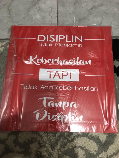 Hiasan Dinding Poster Kayu Al-179