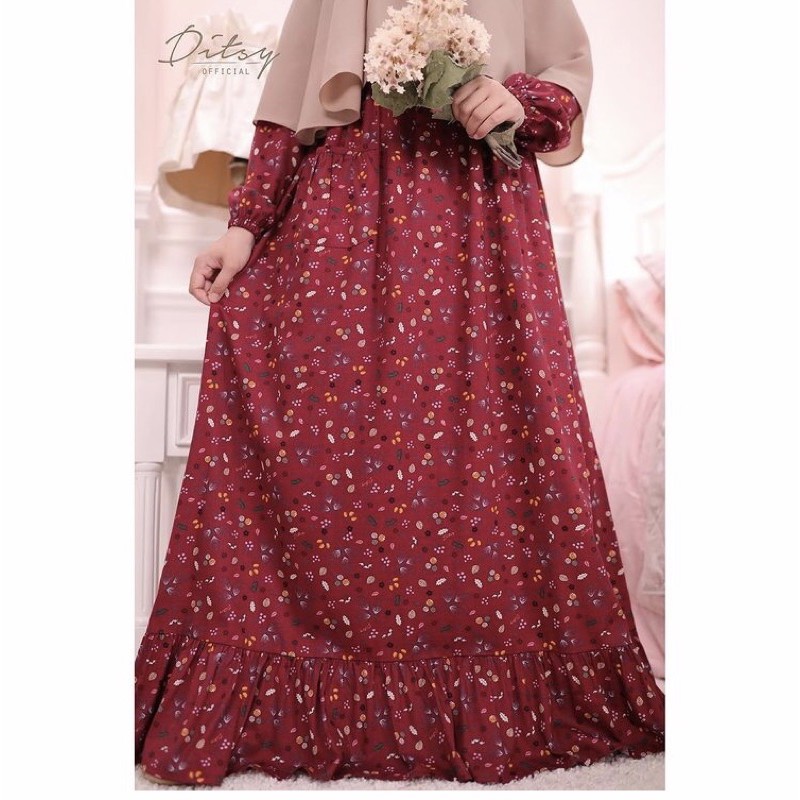 Ditsy Maret 2021 Eira Deepred