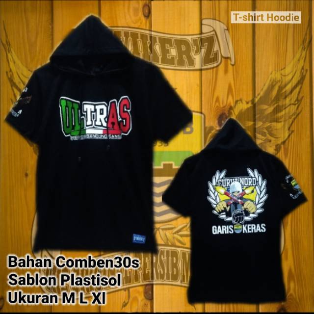 Kaos ultras Persib hoodie murah pria wanita casual