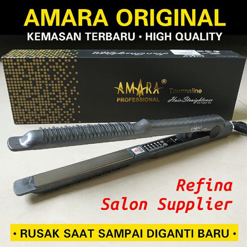 ORIGINAL 100% !! CATOK AMARA 2IN1 AM9299B CATOKAN RAMBUT LURUS &amp; CURLY [FREE Bubble Wrap]