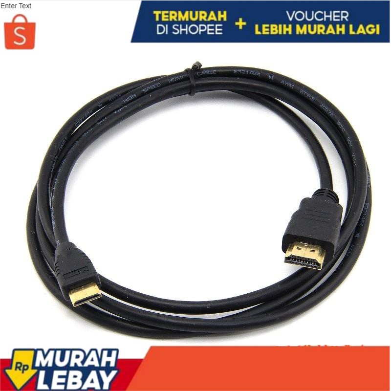 Jual Kabel Mini Hdmi To Hdmi Indonesia Shopee Indonesia